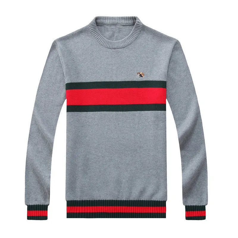 High Quality Sweater Luxury Sweater Cardigan Men Casual V-Neck Shirt Autumn Winter Slim Fit Long Sleeve Mens Sweaters Knitted Pull Homme