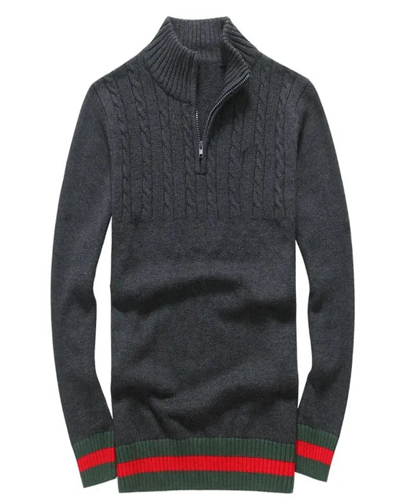 High Quality Sweater Luxury Sweater Cardigan Men Casual V-Neck Shirt Autumn Winter Slim Fit Long Sleeve Mens Sweaters Knitted Pull Homme