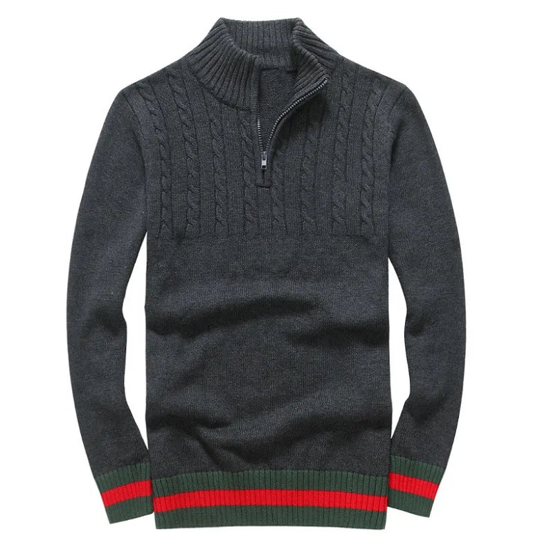 High Quality Sweater Luxury Sweater Cardigan Men Casual V-Neck Shirt Autumn Winter Slim Fit Long Sleeve Mens Sweaters Knitted Pull Homme