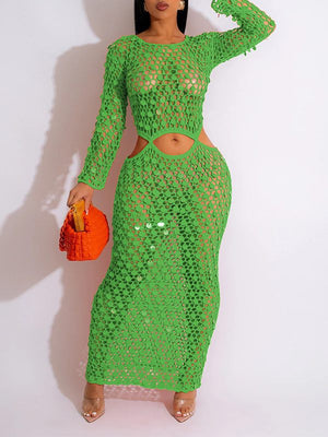 Goosudu Sequin Mesh Cover Up