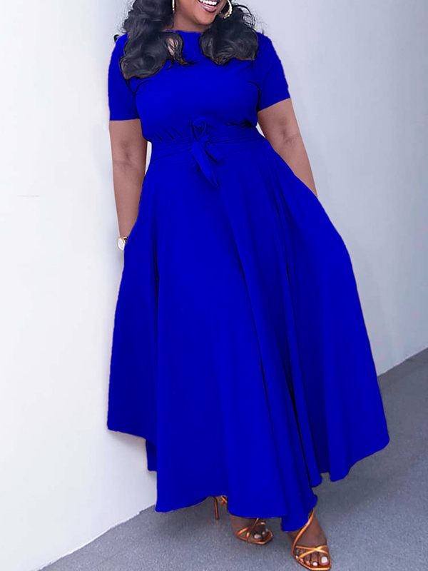 Goosudu Short-Sleeve Tied Dress