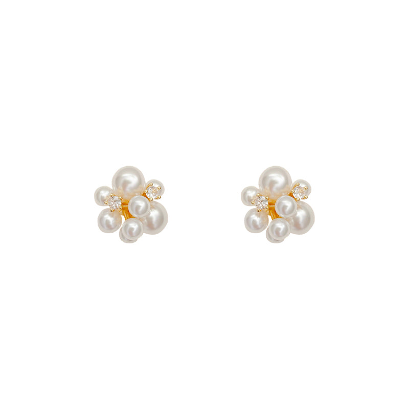 Goosudu popcorn pearl earring