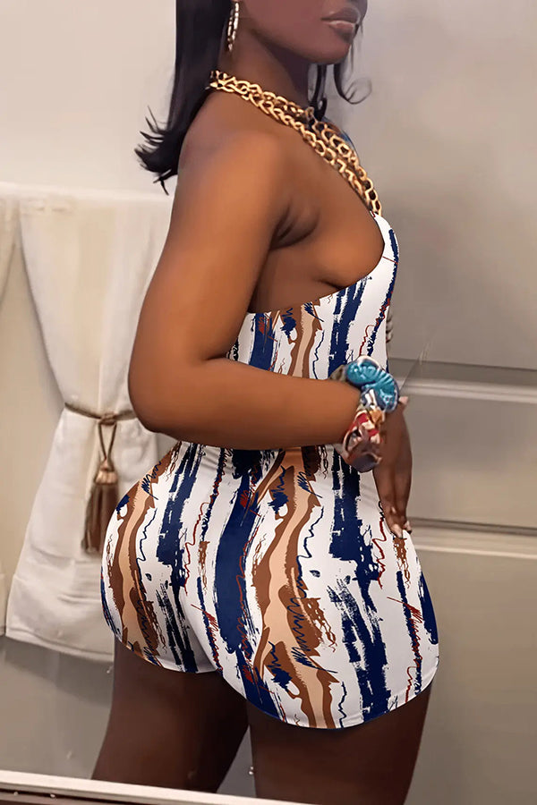 Goosudu Painted Graffiti Romper