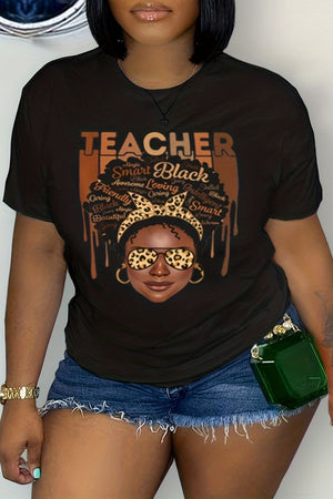 Goosudu Casual Print Basic O Neck T-Shirts