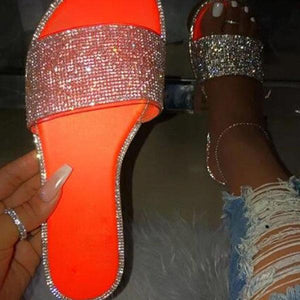 Goosudu Sequined Sparkly Slippers