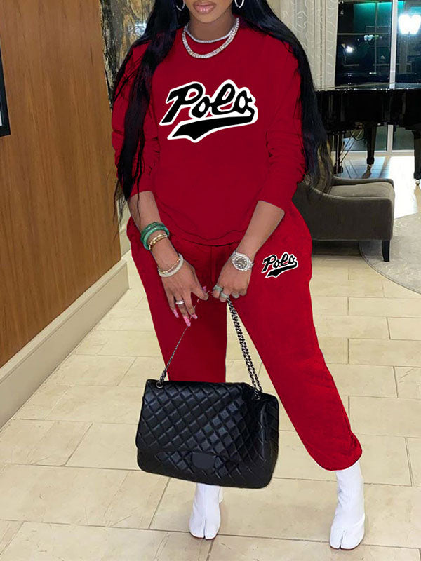 Goosudu Logo Sweatshirt & Pants Set