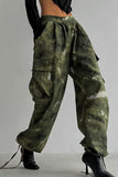 Goosudu Camouflage Casual Multi Pocket Pants