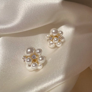 Goosudu popcorn pearl earring