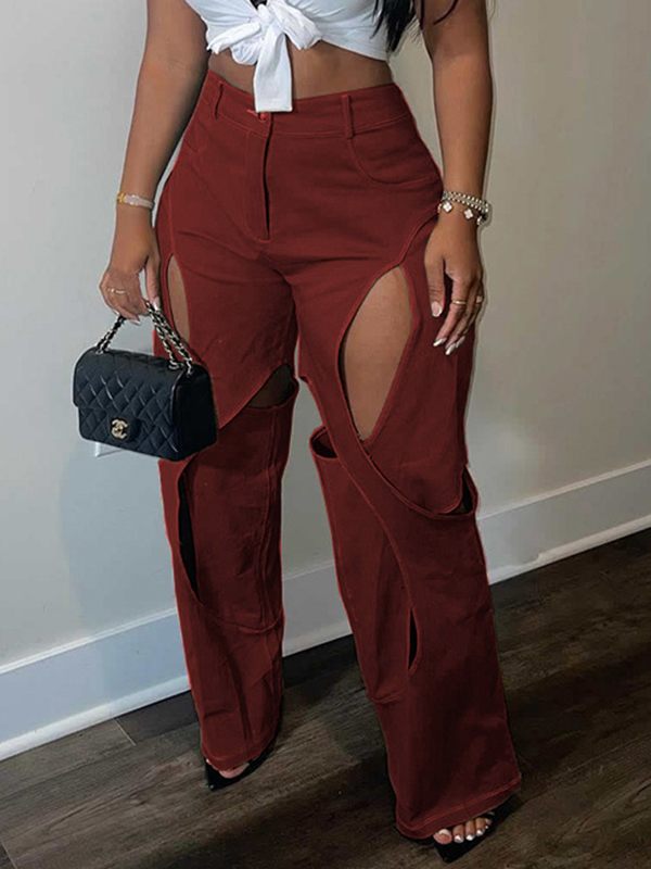 Goosudu Solid Swag Pants