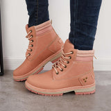 Goosudu Classic Non Slip Waterproof Hiking Combat Ankle Boots