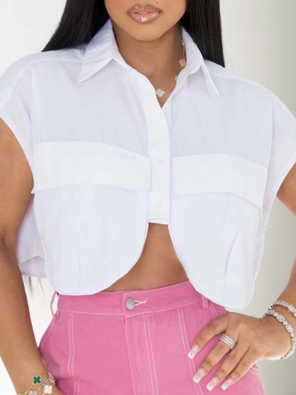 Goosudu Solid Cargo Shirt