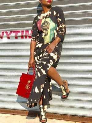 Goosudu Africa Pride Maxi Dress