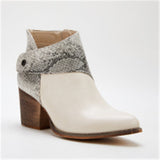 Goosudu Women's Thick Heel Pointed Western Cowboy Boots