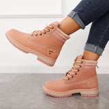 Goosudu Classic Non Slip Waterproof Hiking Combat Ankle Boots