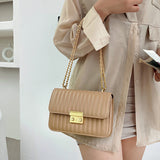 Goosudu Casual Elegant Solid Chains Bags(3 Colors)