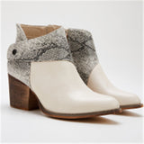 Goosudu Women's Thick Heel Pointed Western Cowboy Boots