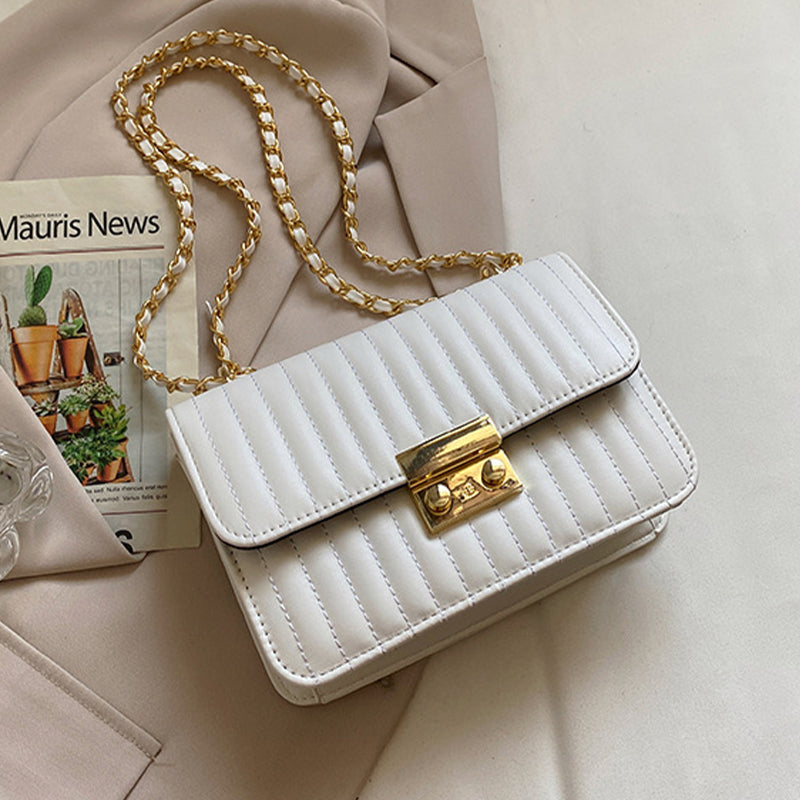 Goosudu Casual Elegant Solid Chains Bags(3 Colors)
