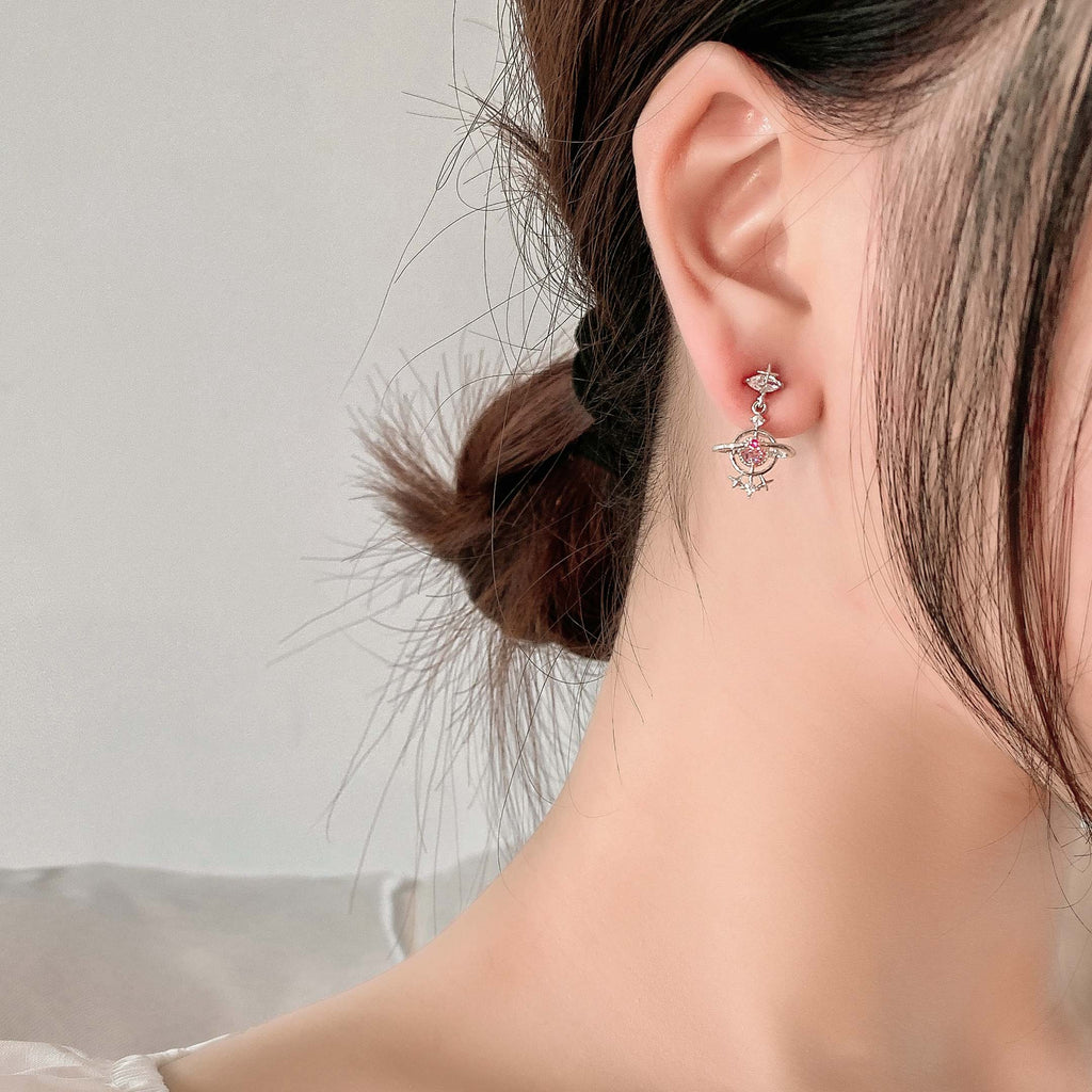 Goosudu Irregular Planet Drop Earring