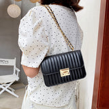 Goosudu Casual Elegant Solid Chains Bags(3 Colors)
