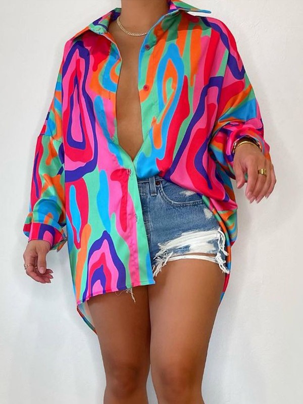 Goosudu Multicolor Printed Shirt