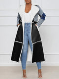 Goosudu Denim Combo Shearling Coat