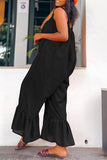 Goosudu Loose Sling Flared Wide-leg Jumpsuit