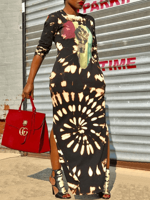 Goosudu Africa Pride Maxi Dress