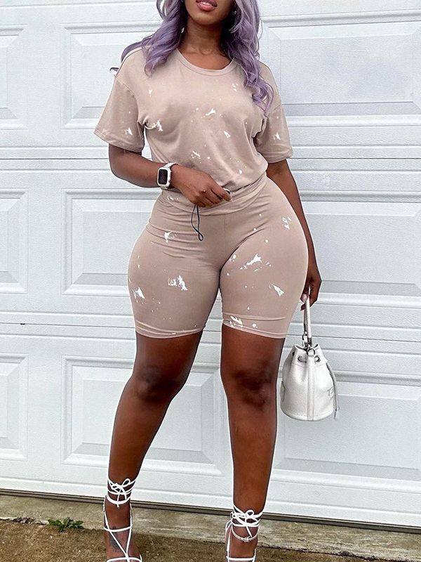 Goosudu Printed Tee & Shorts Set