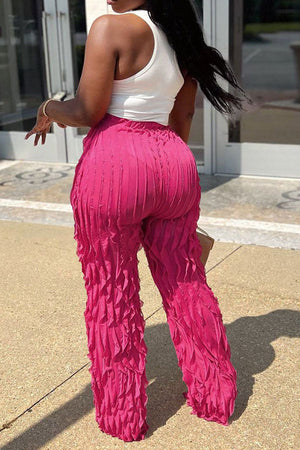 Goosudu Stringy Selvedge Rocking See-Through Pants