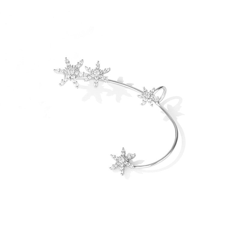 Goosudu Hexagram Ear Cuff