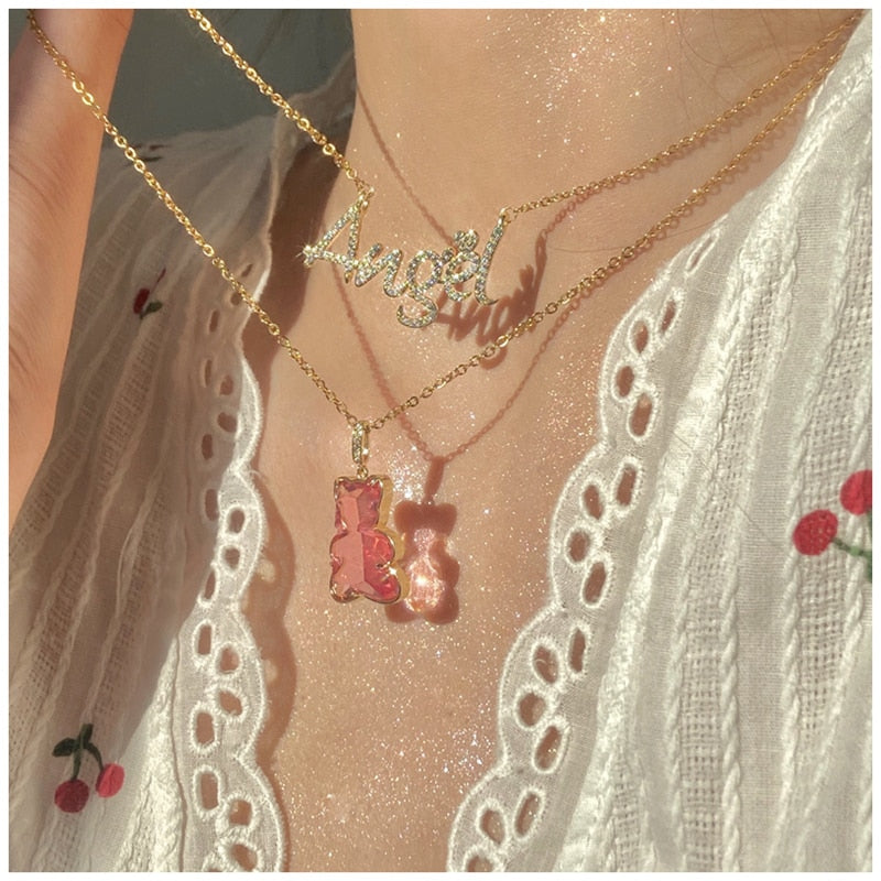 Goosudu Angel Bling Necklace