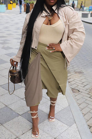 Goosudu Irregular Patchwork Layered Hippy Harem Pants