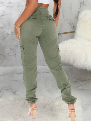 Goosudu Ripped Cargo Pants