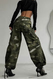 Goosudu Camouflage Casual Multi Pocket Pants