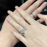 Goosudu Crown Moissanite Diamond Ring