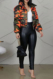 Goosudu Camouflage Boyish Zipper Jacket