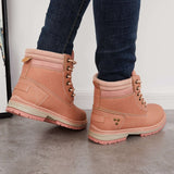 Goosudu Classic Non Slip Waterproof Hiking Combat Ankle Boots