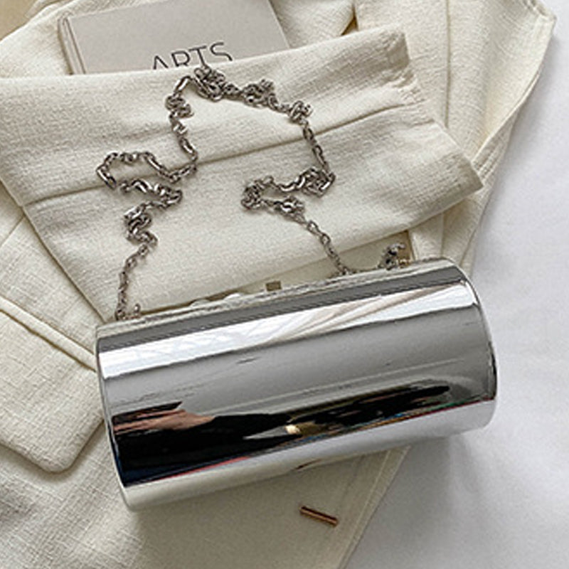 Goosudu Casual Solid Patchwork Chains Bags