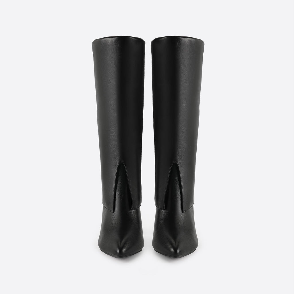 Women Chunky Heeled Boots