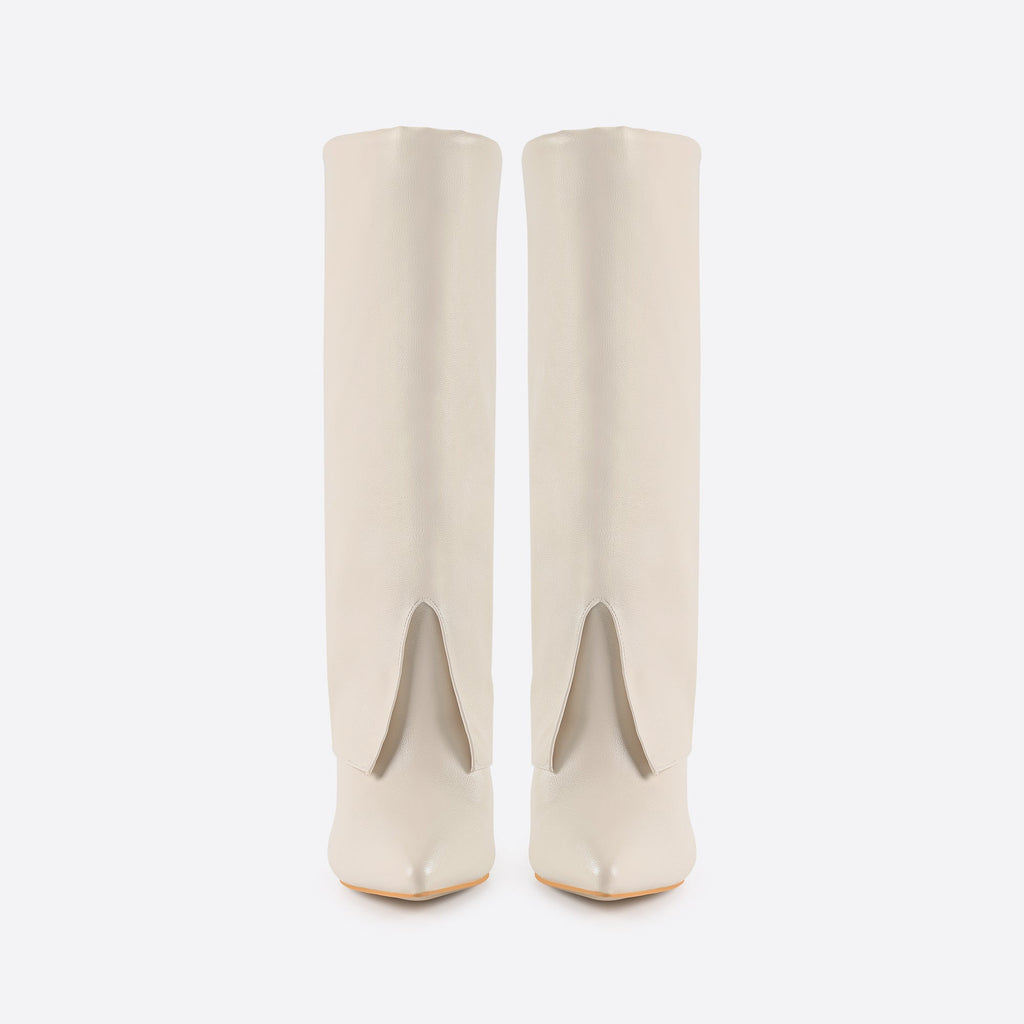 Women Chunky Heeled Boots