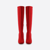 Women Square Heeled Boots