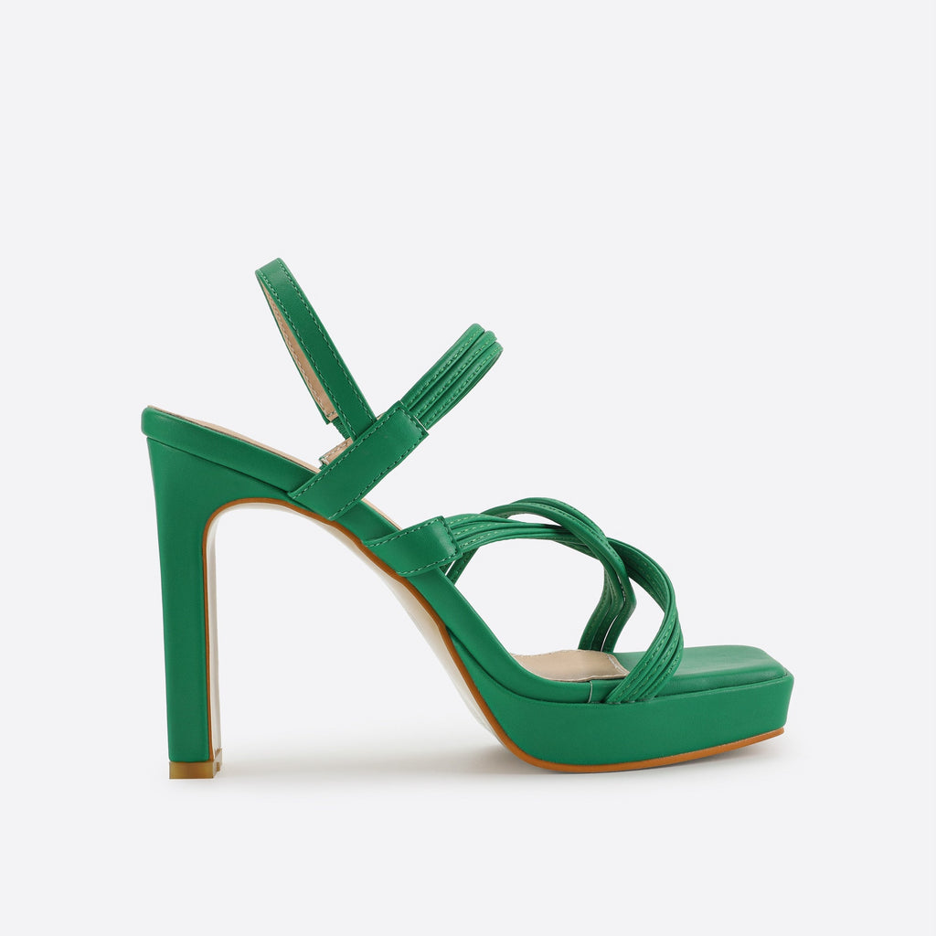 Women Ankle Strap Heel Sandals