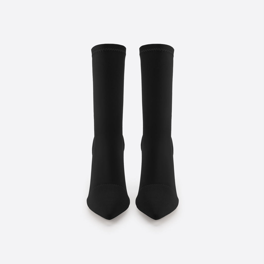 Women Minimalist Thick Heel Pointed Toe Boots
