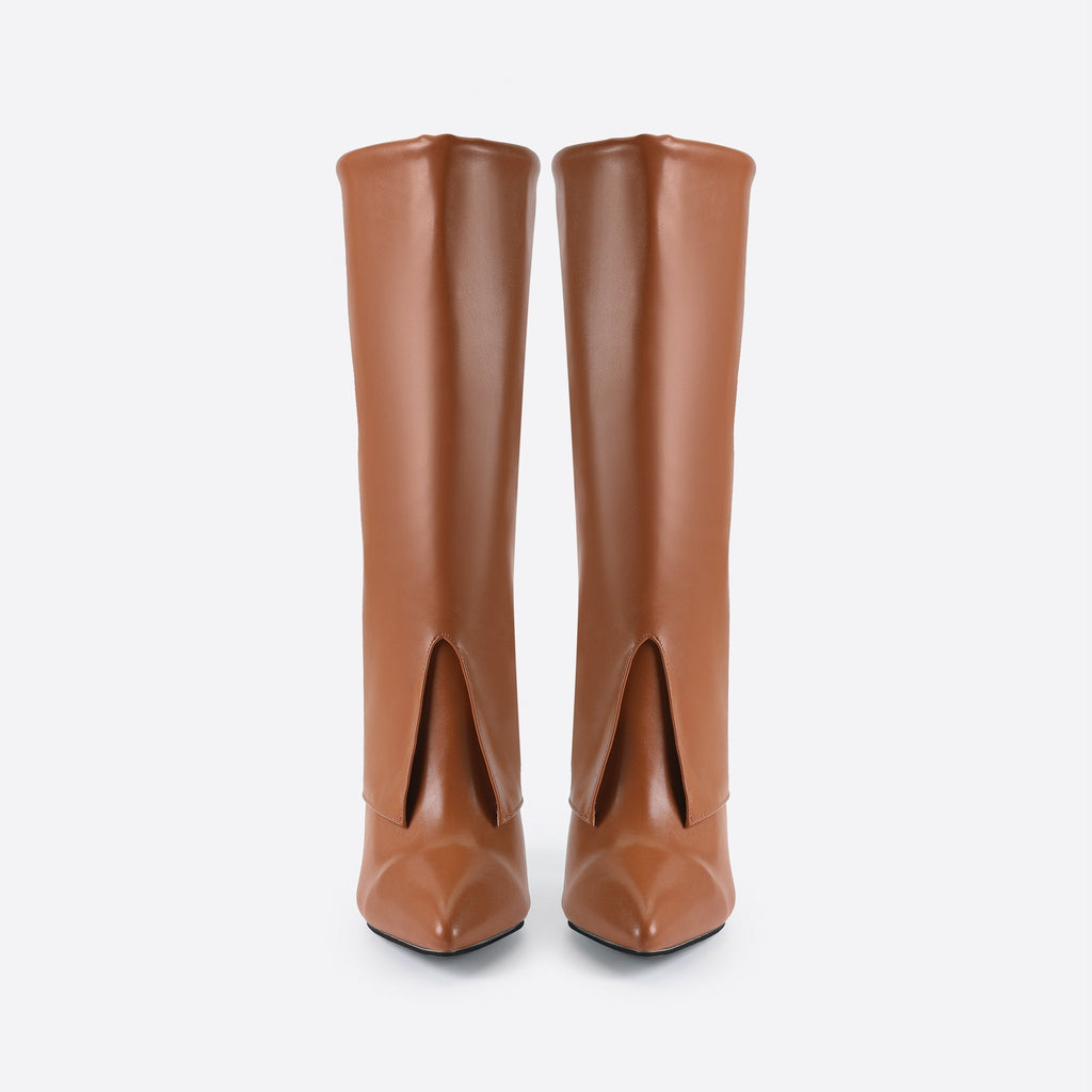 Women Chunky Heeled Boots