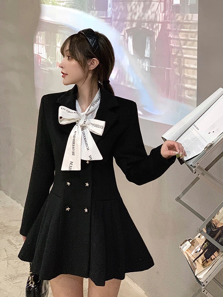 Goosudu French style restoring ancient ways ribbon bow blouse female temperament of early spring new white shirt long sleeve lace tops