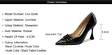 goosudu  Pumps Women Genuine Leather Pointed Toe Emerald Green Stiletto High Heels Spring Bride Shoes Party Wedding Shoes