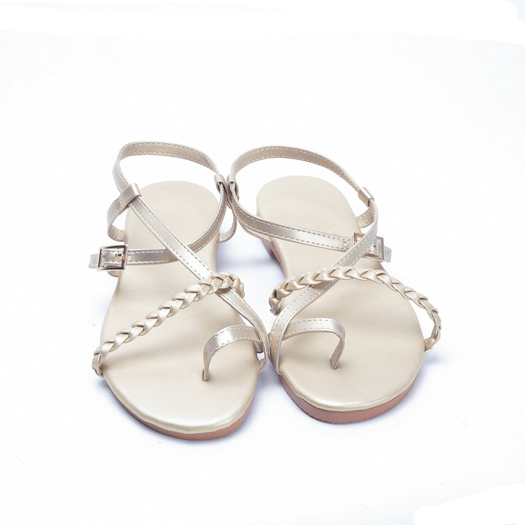 Summer Women Flat Sandals Fashion Buckle Strap Open Toe Beach Casual Women's Shoes Flats Pus Size Ladies Sandals