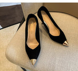 goosudu Womens Shoes High Heels Casual OL Sexy Korean Fashion Pumps Elegant Shoes Party  Tacones Mujer  Womens Heels