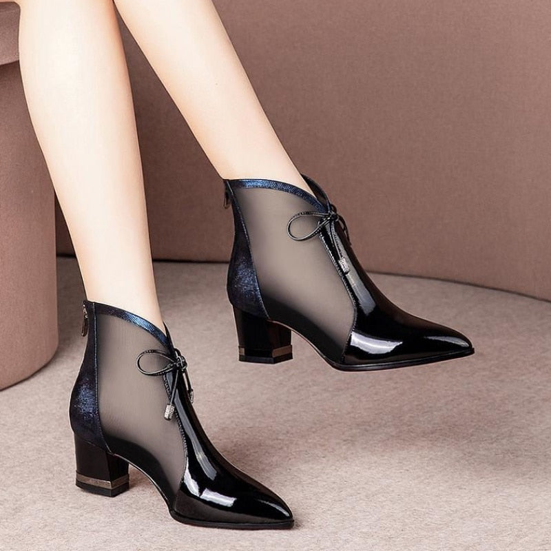 Women High Heels Summer Pointed Pumps Sandals Sexy High Heels Female Summer Shoes Breathable Female Pumps Mujer