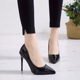 goosudu   Thin heels pointed toe spring and autumn Pumps new nude color pointed women's shoes are sexy and high heels